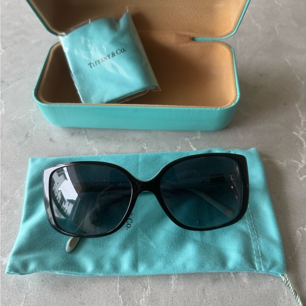 Tiffany & Co. Black Glasses Elegant Accessories